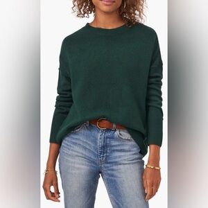 Vince Camuto Exposed Seam Crewneck Sweater
